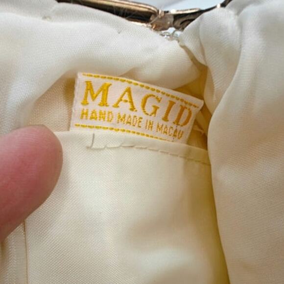 Vintage white Gatsby Beaded evening purse - Picture 6 of 7